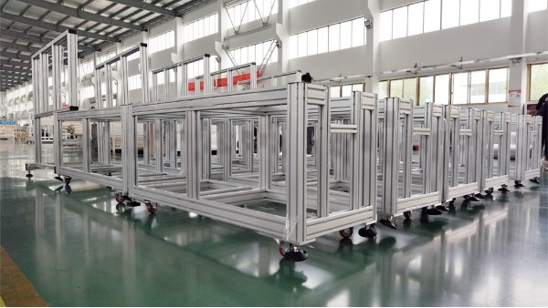 為什么自動化生產(chǎn)線90%的框架都用鋁型材？