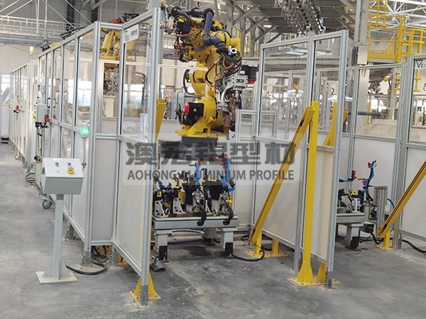 機(jī)器人安全隔離圍欄 機(jī)器人安全隔離圍欄