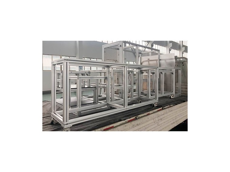 4545鋁型材如何打造機械配件生產(chǎn)設備框架？