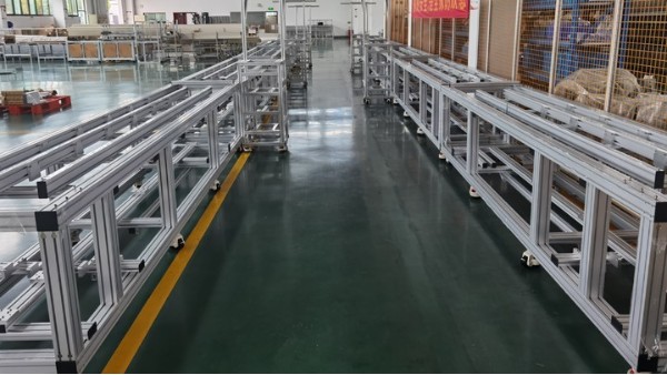 再獲信任！100100重型鋁型材打造高效“流水線”